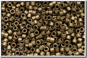 DB0322, MIYUKI Delica, 11/0, bronze, met., matte, 5g