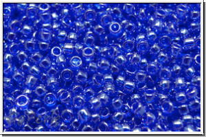 R-15-0116, TOHO Rocailles, 15/0, cobalt, trans., luster, 5g