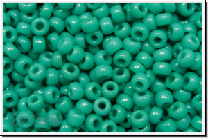 RR-08-0412, MIYUKI Rocailles, 08/0, turquoise, op., 10g