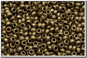 RR-15-2006, MIYUKI Rocailles, 15/0, bronze, dk., met., matte, 5g