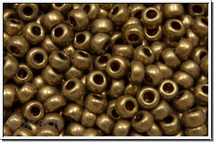 RR-08-0457l, MIYUKI Rocailles, 08/0, bronze, lt., met., 10g