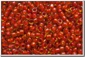 R-15-0303, TOHO Rocailles, 15/0, jonquil, trans., hyacinth-ld., 5g