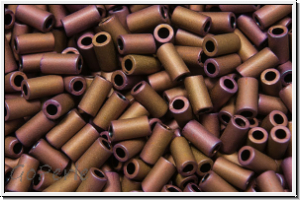 TBU-1-0703, TOHO Bugle 1", 3mm, mauve mocca, matte, 10g