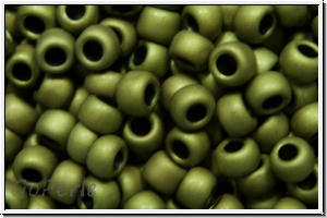 R-08-0617, TOHO Rocailles, 08/0, olivine, met., matte, 10g