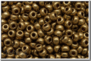 RR-11-0457l, MIYUKI Rocailles, 11/0, bronze, lt., met., 10g