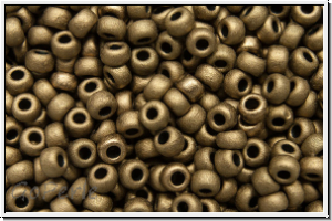 RR-11-2006, MIYUKI Rocailles, 11/0, bronze, dk., met., matte, 10g