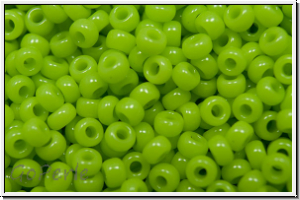 RR-11-0416, MIYUKI Rocailles, 11/0, green, lime, op., 10g