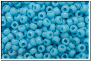 RR-11-0413, MIYUKI Rocailles, 11/0, aqua, op., 10g