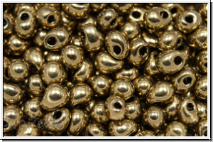 DP-0457, MIYUKI Tropfen, 3,4mm, bronze, met., 10g