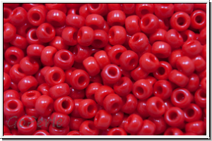 RR-11-0408, MIYUKI Rocailles, 11/0, red, dk., op., 10g
