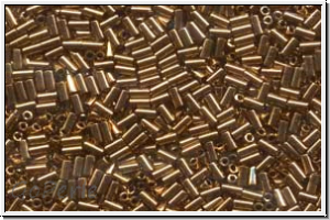 MBU-1-0058, MIYUKI Bugles, Nr. 1 (3mm), bronze, met., 10 g