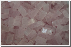 HTL-2594, MIYUKI Half Tila Beads, pink, lt., pale, silk, 5g