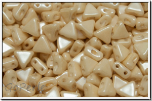 KHEOPS� PAR PUCA�, 6x5mm, white, op., champagne luster, 50 Stk.