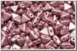 KHEOPS� PAR PUCA�, 6x5mm, pink, met., satin, 50 Stk.