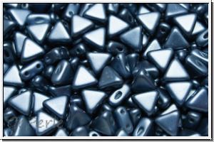 KHEOPS� PAR PUCA�, 6x5mm, white, alabaster, montana blue pastel, 50 Stk.