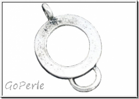 Charm-Carrier, Charm-Tr�ger, 23x14mm, antiksilberfb., Tibetsilber, 1 Stk.
