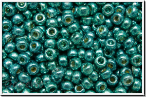 RR-11-4217, MIYUKI Rocailles, 11/0, seafoam, galv., duracoat, 5g