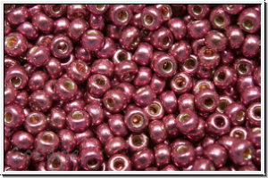 RR-11-4219, MIYUKI Rocailles, 11/0, magenta, galv., duracoat, 5g