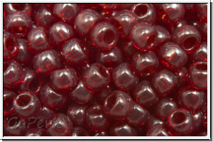 R-08-0005d, TOHO Rocailles, 08/0, garnet, trans., 10g