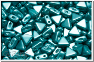KHEOPS� PAR PUCA�, 6x5mm, white, alabaster, emerald pastel, 50 Stk.