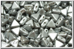 KHEOPS� PAR PUCA�, 6x5mm, white, alabaster, lt. grey pastel, 50 Stk.