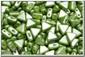 KHEOPS� PAR PUCA�, 6x5mm, white, alabaster, olivine pastel, 50 Stk.