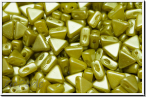 KHEOPS� PAR PUCA�, 6x5mm, white, alabaster, lime pastel, 50 Stk.