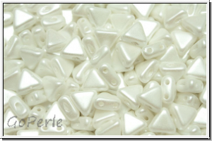 KHEOPS� PAR PUCA�, 6x5mm, white, alabaster, white pastel, 50 Stk.