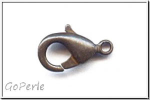 Karabiner "medium" TRINITY BRASS, 12mm, antikmessingfb., Messing, Stk.