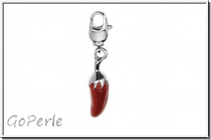 Rico Design Charm "Chili", rot, 1 Stk.