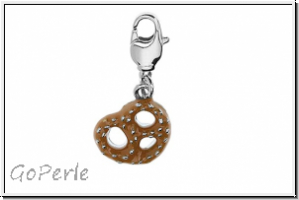 Rico Design Charm "Brezel", braun, 1 Stk.