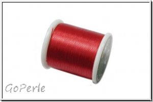 K.O. Beading Thread, F�delgarn, rich red, 1 Spule