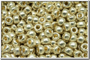 RR-08-4201, MIYUKI Rocailles, 08/0, silver, met., galv., duracoated, 5g