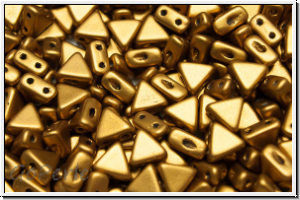 KHEOPS� PAR PUCA�, 6x5mm, brass gold, met., satin, 50 Stk.