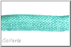 Habotai Seidenband, t�rkis, 3 mm, Preis/m