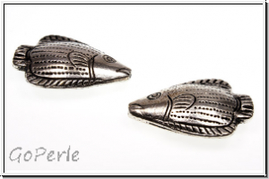 Spacer "Big Fish", 32x20mm, antiksilberfb., Tibetsilber, 1 Stk.