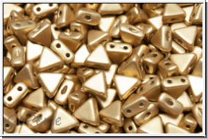 KHEOPS� PAR PUCA�, 6x5mm, gold, met., satin, 50 Stk.