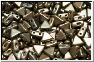 KHEOPS� PAR PUCA�, 6x5mm, purple-golden-MIX, pale, met., satin, 50 Stk.