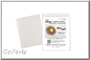 Lacy�s Stiff Stuff, 10,8 x 14 cm, (4,25 x 5,5 inch), white, 1 Stk.