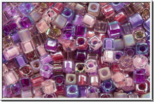 SBS-18-MIX-05, MIYUKI Squares, 1,8mm, "Passionflower", 5g