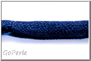 Habotai Seidenband, dunkelblau, 3 mm, L�nge 110 cm, 1 Stk.