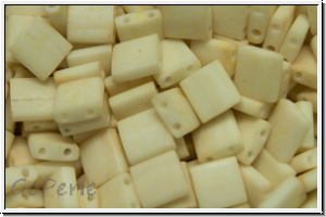 TL-2021, MIYUKI Tila Beads, cream, op., matte, 60 Stk.