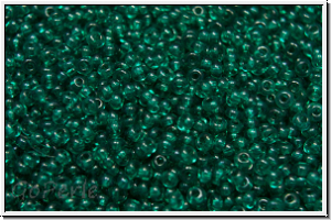 b�hm. Rocailles, 16/0, emerald, trans., 5g