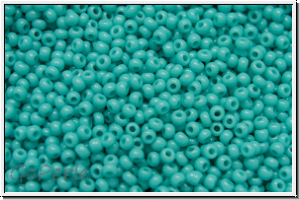 b�hm. Rocailles, 16/0, turquoise, op., 5g