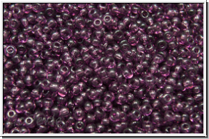 b�hm. Rocailles, 16/0, amethyst, dk., trans., 5g