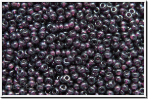 b�hm. Rocailles, 16/0, amethyst, dk., trans., luster, 5g