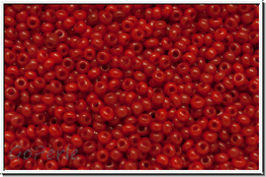 b�hm. Rocailles, 16/0, red, dk., op., 5g