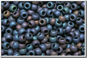 R-11-0082f, TOHO Rocailles, 11/0, nebula, met., matte, 10g