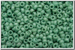 RR-15-2028, MIYUKI Rocailles, 15/0, seafoam, op., luster, matte, 5g