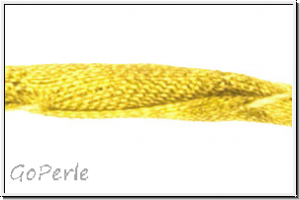 Habotai Seidenband, hellgelb, 3 mm, L�nge 110 cm, 1 Stk.